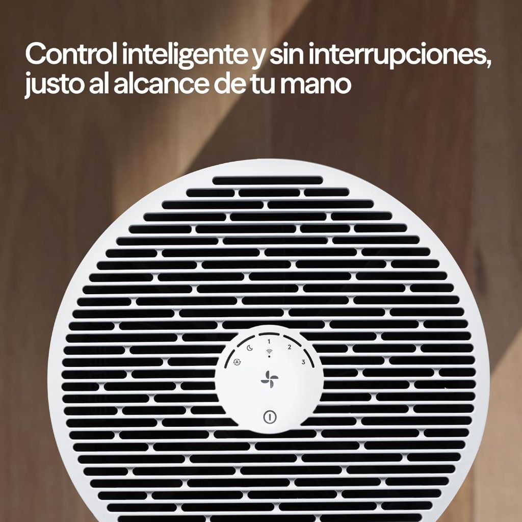 Diseño nórdico minimalista con funda de tela gris