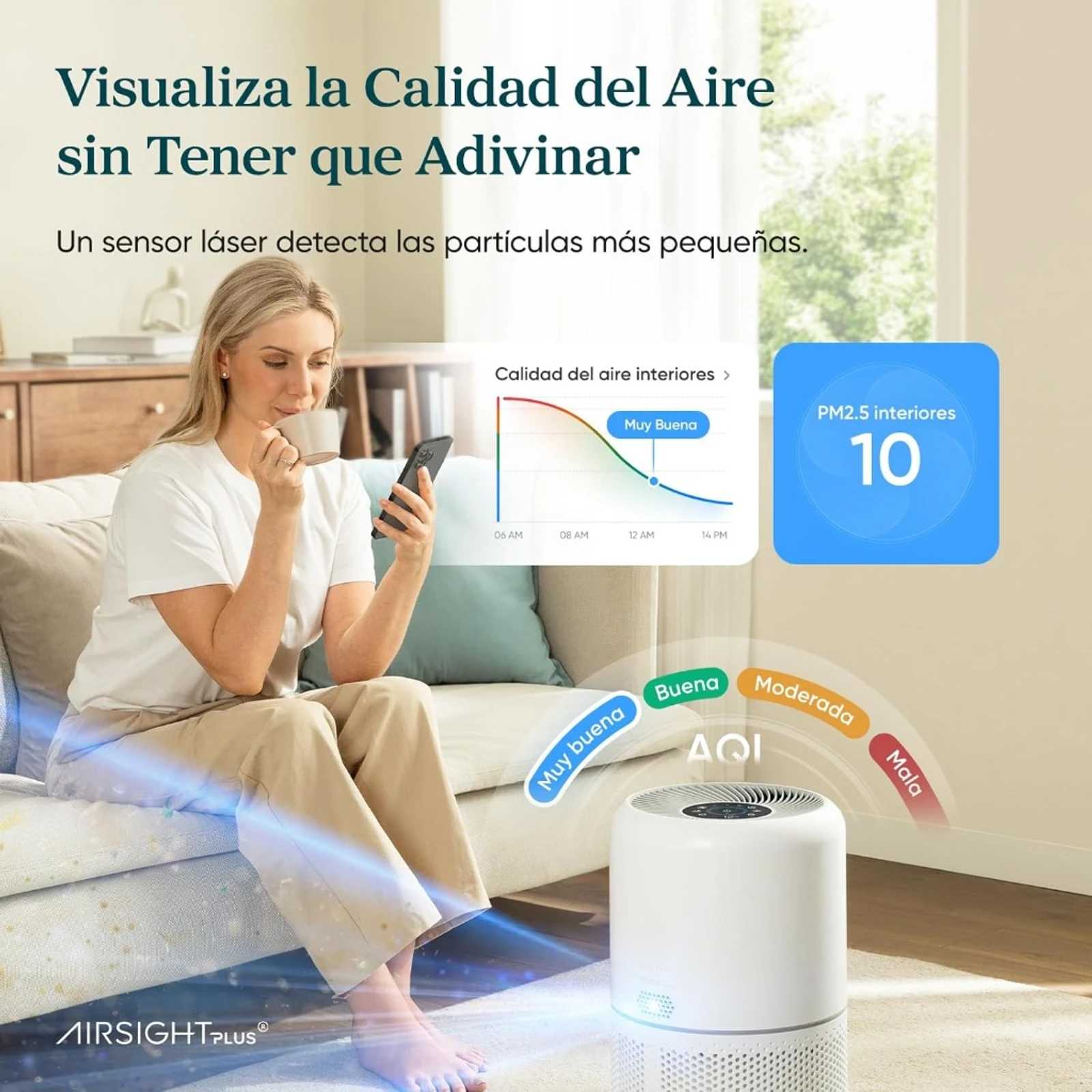 App VeSync: Control y calidad del aire en tu móvil