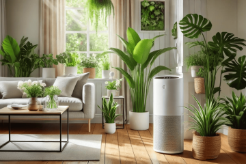Purificadores de aire y Plantas de interior